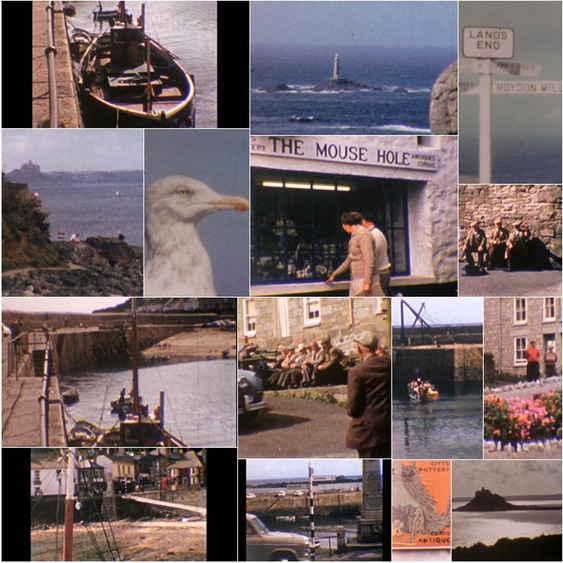 Mousehole 1960 trip.collage